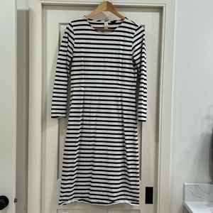 J Crew Striped Body-con Dress, size 10